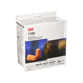 3M™ Foam Ear Plugs, Orange, 200/Box