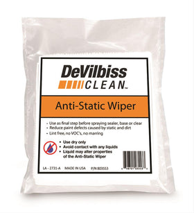 DeVilbiss Anti-Static Wipes