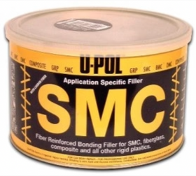 U-Pol SMC Application Specific Filler, Black/White, 1.1L tin.