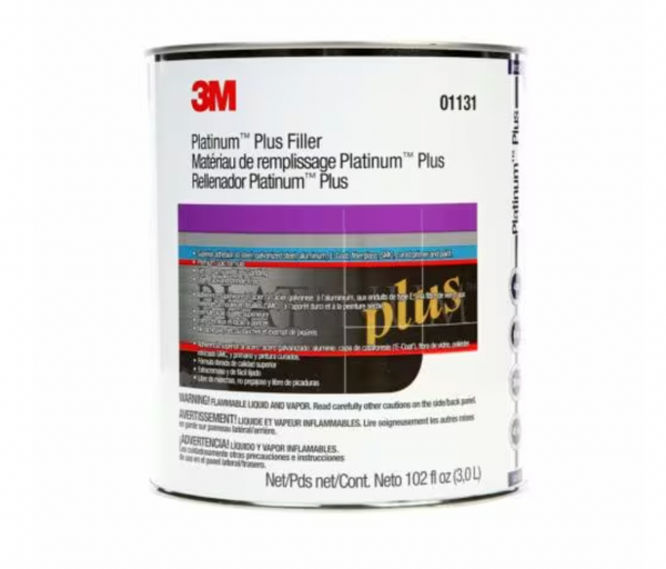 3M™ Platinum Plus Body Filler, 128 fl. oz. (01131)