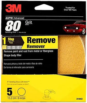 3M™ Stikit™ Abrasive Disc Roll, Gold, 6 in, 5/Pack
