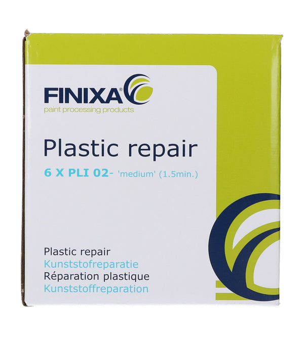 FINIXA Plastic repair ‘medium’ (1.5 min) black - 50ml