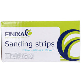 FINIXA Sanding strip 70mm x 198mm - 8 holes