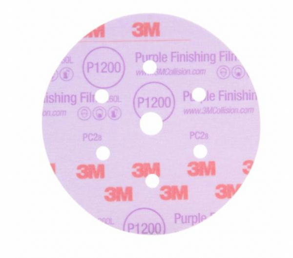 3M™ Hookit™ Purple Finishing Film Abrasive Disc 260L