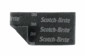 3M™ Scotch-Brite™ Durable Flex Hand Pad, Grey, 9 in x 4-1/2 in (22.86 cm x 11.43 cm) (7848)