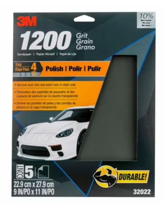 3m on sale auto sandpaper