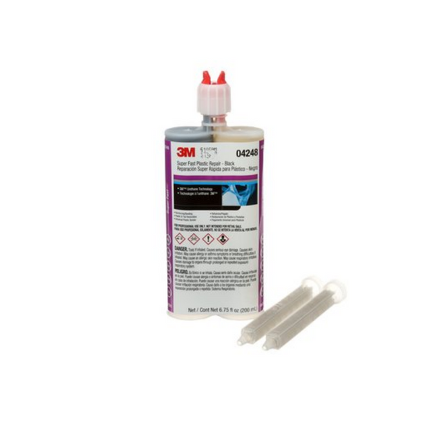 3M™ Super Fast Plastic Repair Adhesive, Black