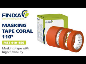 FINIXA Masking Tape, Coral - 110 °C